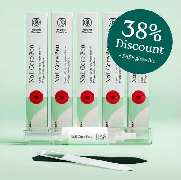 5x Nagelverzorgingspen + GRATIS Glasvijl