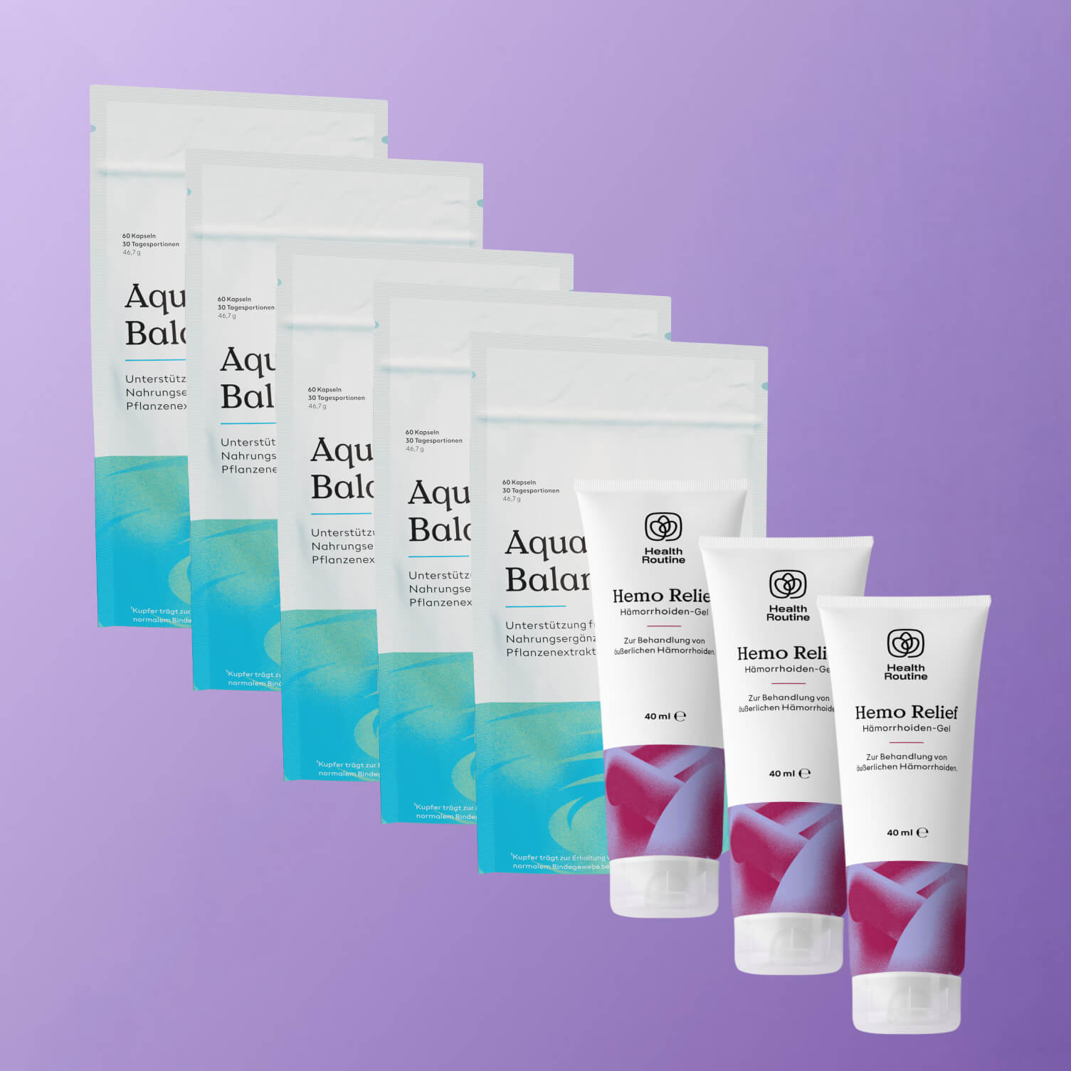 Hemo Relief + Aqua Balance Combinatie